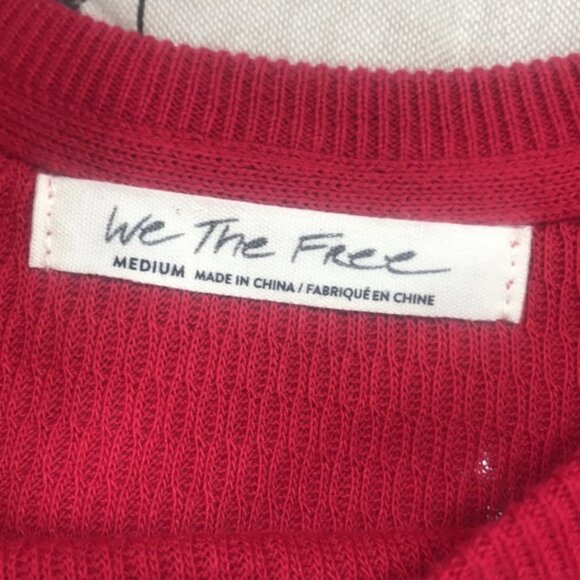 Free People Rainbow Dreams Batwing Sleeve Knit Sweater - Picture 8 of 8